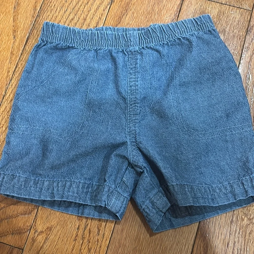 Carters 12 months blue Jean shorts baby boy!